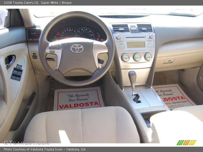 Super White / Bisque 2008 Toyota Camry CE