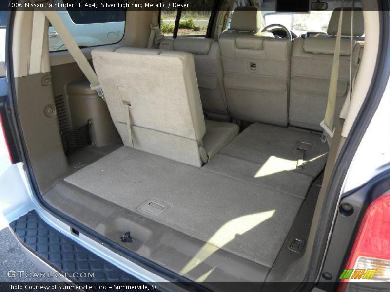 Silver Lightning Metallic / Desert 2006 Nissan Pathfinder LE 4x4