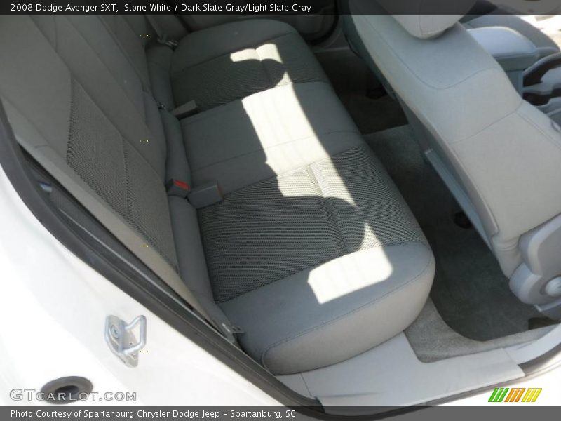 Stone White / Dark Slate Gray/Light Slate Gray 2008 Dodge Avenger SXT
