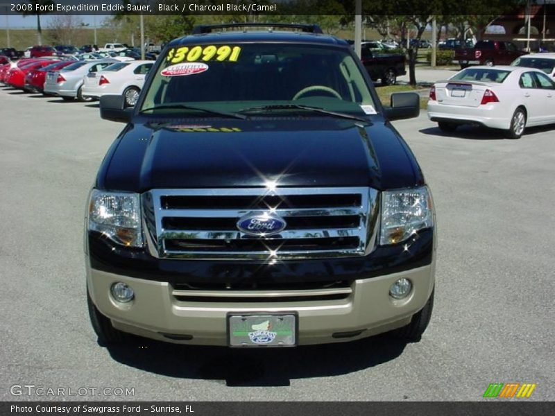 Black / Charcoal Black/Camel 2008 Ford Expedition Eddie Bauer