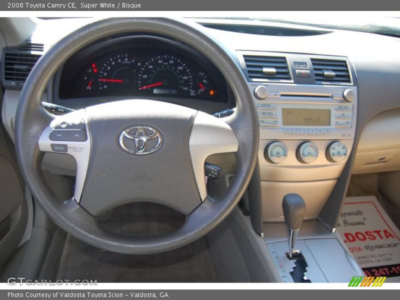 Super White / Bisque 2008 Toyota Camry CE