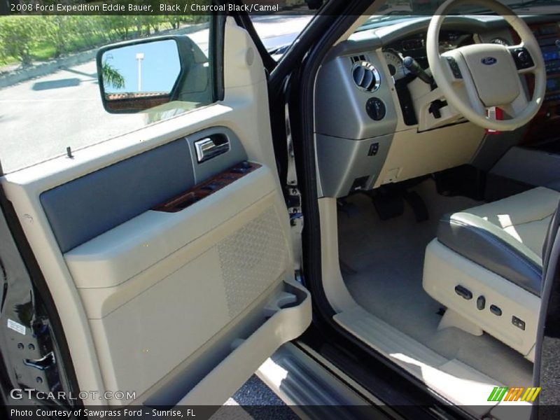 Black / Charcoal Black/Camel 2008 Ford Expedition Eddie Bauer