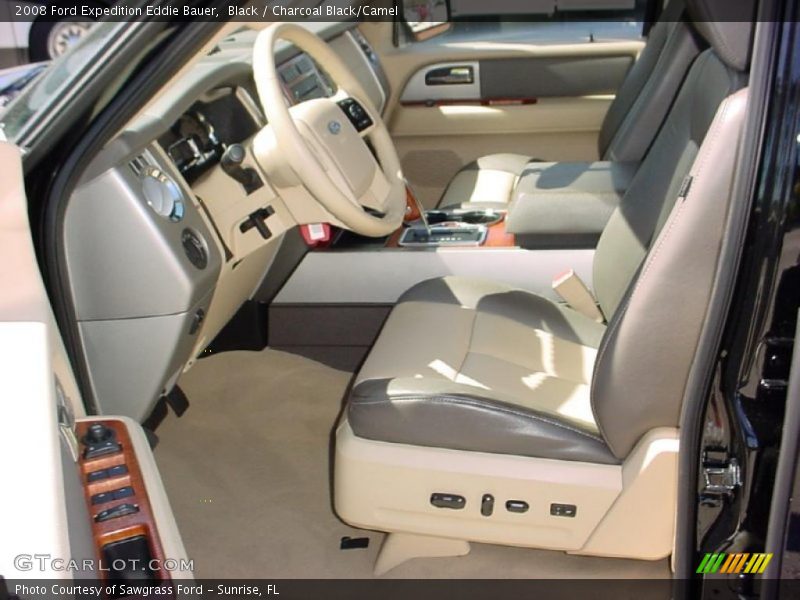 Black / Charcoal Black/Camel 2008 Ford Expedition Eddie Bauer