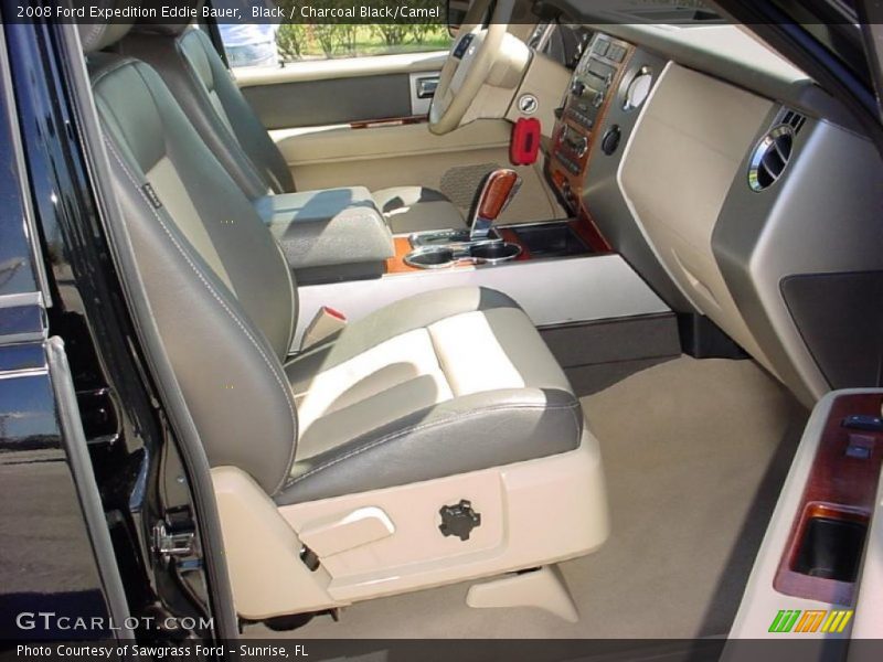 Black / Charcoal Black/Camel 2008 Ford Expedition Eddie Bauer