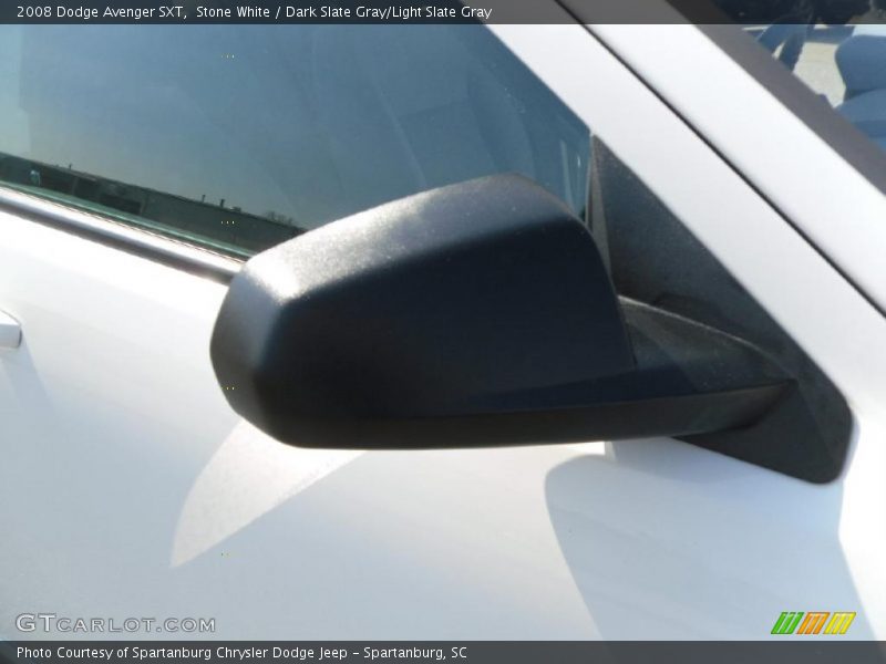 Stone White / Dark Slate Gray/Light Slate Gray 2008 Dodge Avenger SXT