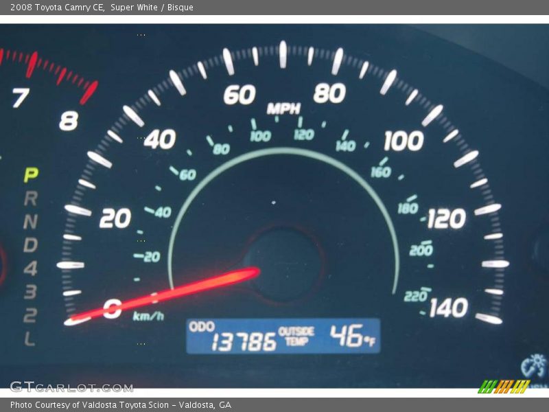 Super White / Bisque 2008 Toyota Camry CE