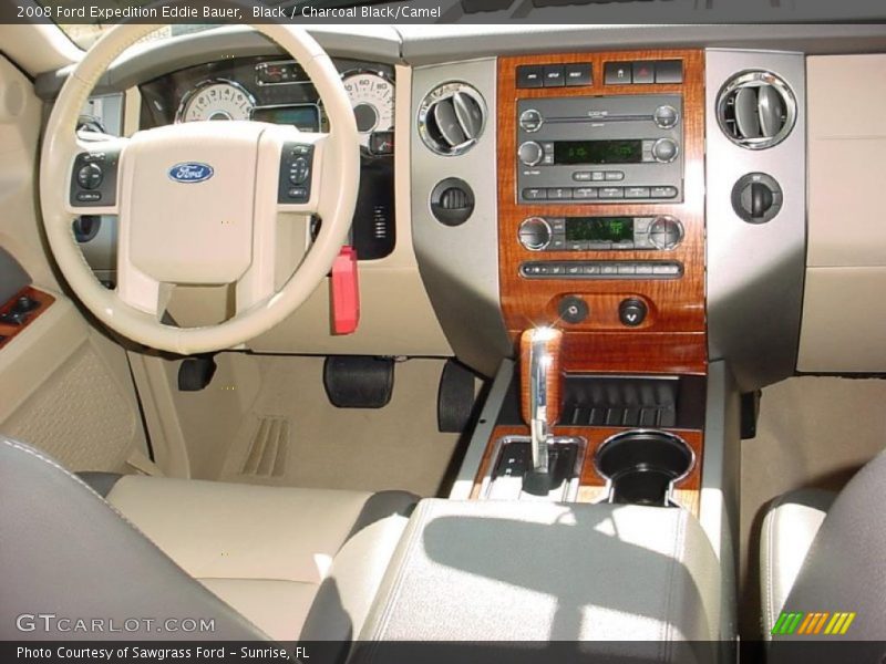 Black / Charcoal Black/Camel 2008 Ford Expedition Eddie Bauer