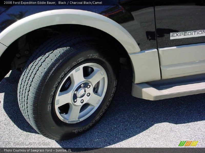 Black / Charcoal Black/Camel 2008 Ford Expedition Eddie Bauer