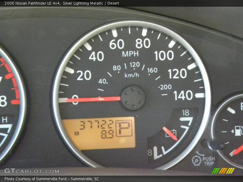 Silver Lightning Metallic / Desert 2006 Nissan Pathfinder LE 4x4