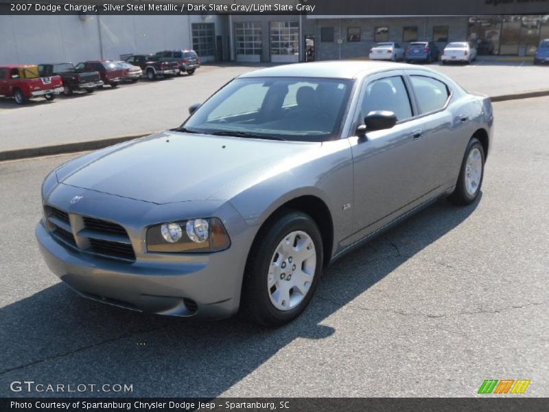 Silver Steel Metallic / Dark Slate Gray/Light Slate Gray 2007 Dodge Charger