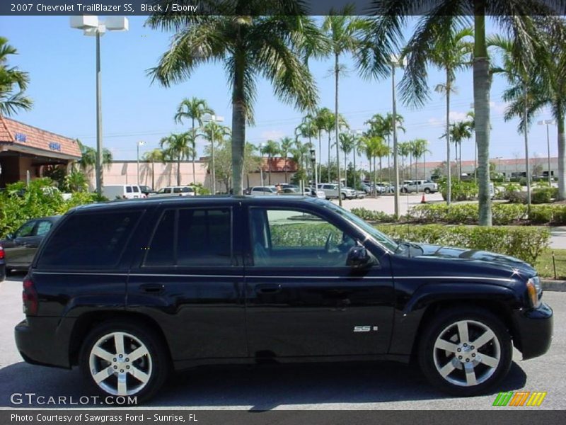 Black / Ebony 2007 Chevrolet TrailBlazer SS