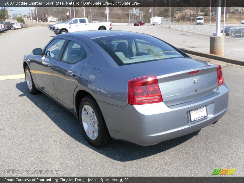 Silver Steel Metallic / Dark Slate Gray/Light Slate Gray 2007 Dodge Charger