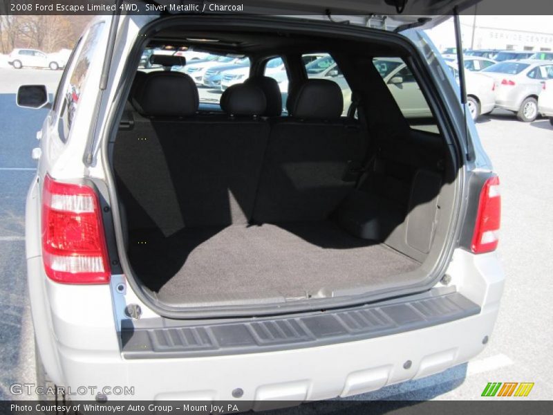 Silver Metallic / Charcoal 2008 Ford Escape Limited 4WD
