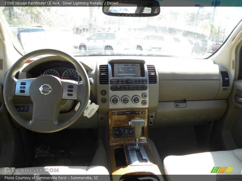 Silver Lightning Metallic / Desert 2006 Nissan Pathfinder LE 4x4