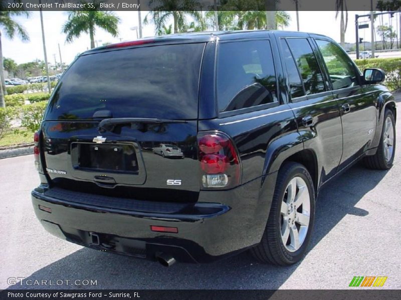 Black / Ebony 2007 Chevrolet TrailBlazer SS