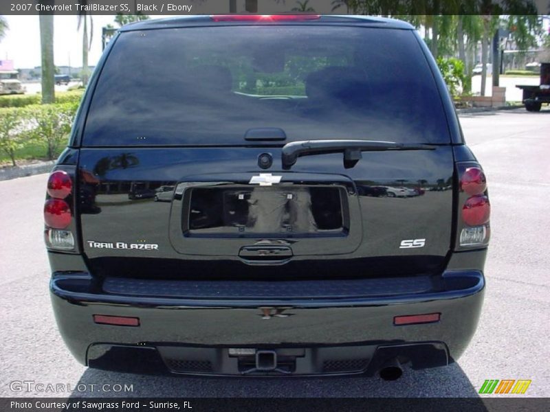 Black / Ebony 2007 Chevrolet TrailBlazer SS