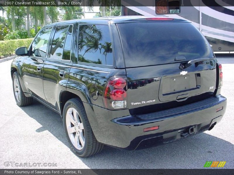 Black / Ebony 2007 Chevrolet TrailBlazer SS
