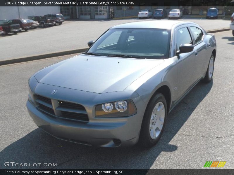 Silver Steel Metallic / Dark Slate Gray/Light Slate Gray 2007 Dodge Charger