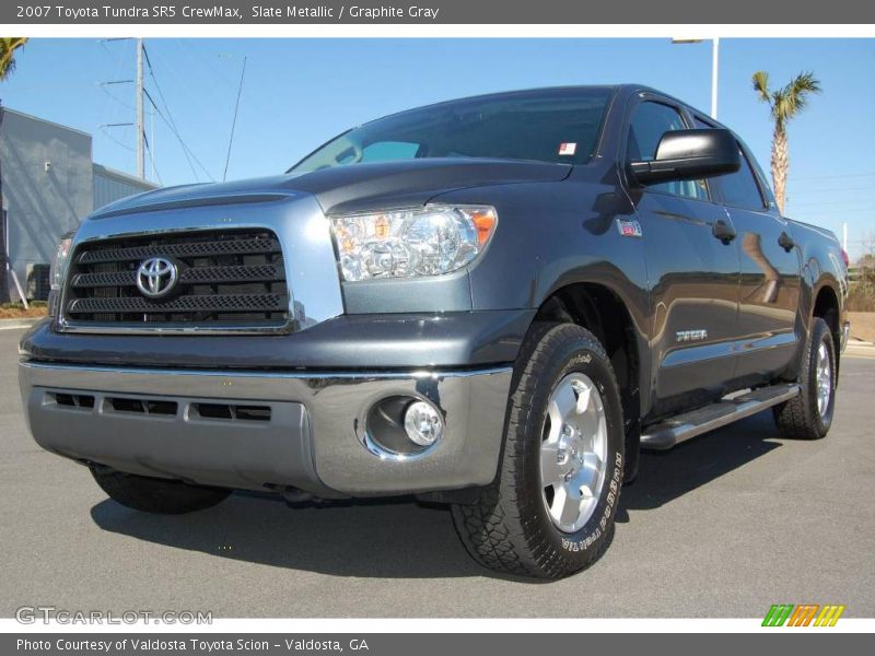 Slate Metallic / Graphite Gray 2007 Toyota Tundra SR5 CrewMax