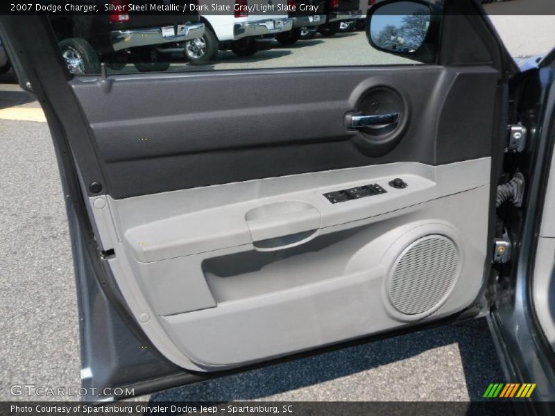 Silver Steel Metallic / Dark Slate Gray/Light Slate Gray 2007 Dodge Charger