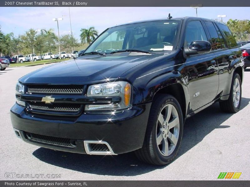 Black / Ebony 2007 Chevrolet TrailBlazer SS