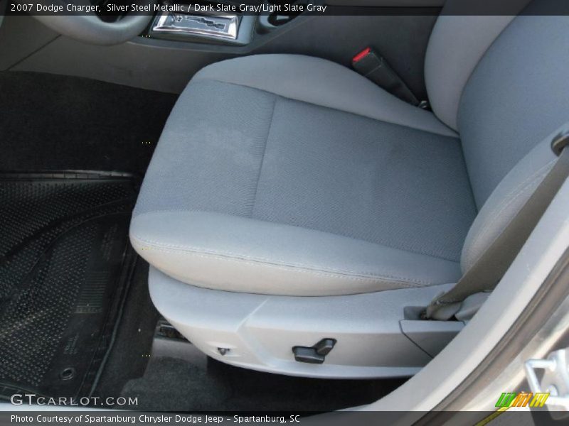 Silver Steel Metallic / Dark Slate Gray/Light Slate Gray 2007 Dodge Charger