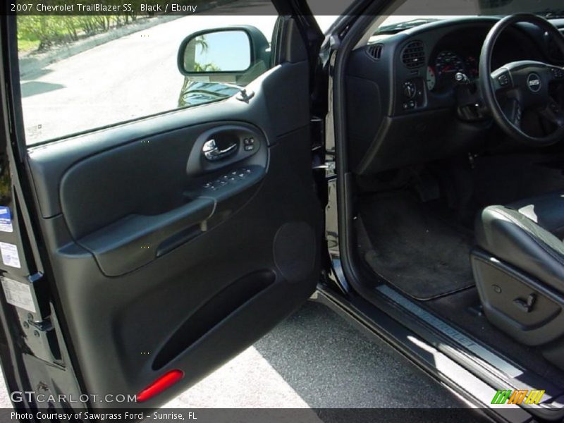 Black / Ebony 2007 Chevrolet TrailBlazer SS