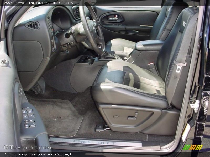 Black / Ebony 2007 Chevrolet TrailBlazer SS