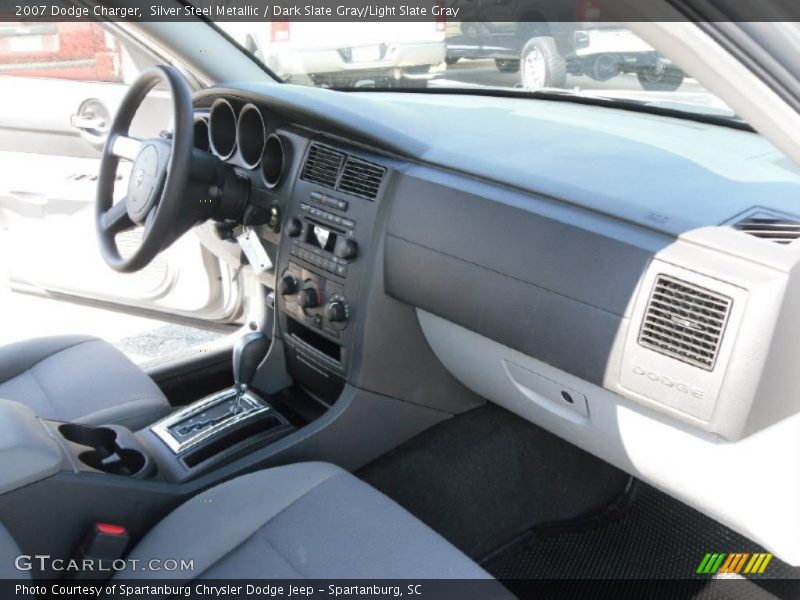 Silver Steel Metallic / Dark Slate Gray/Light Slate Gray 2007 Dodge Charger