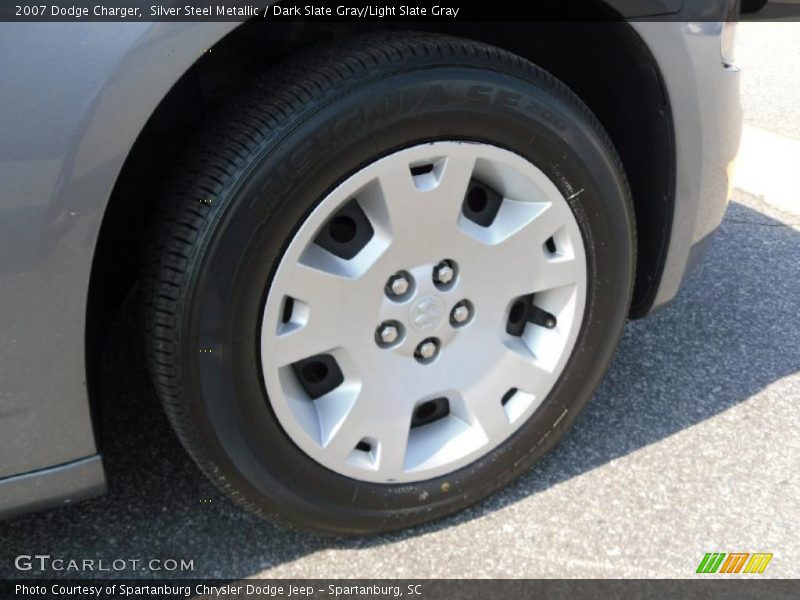 Silver Steel Metallic / Dark Slate Gray/Light Slate Gray 2007 Dodge Charger