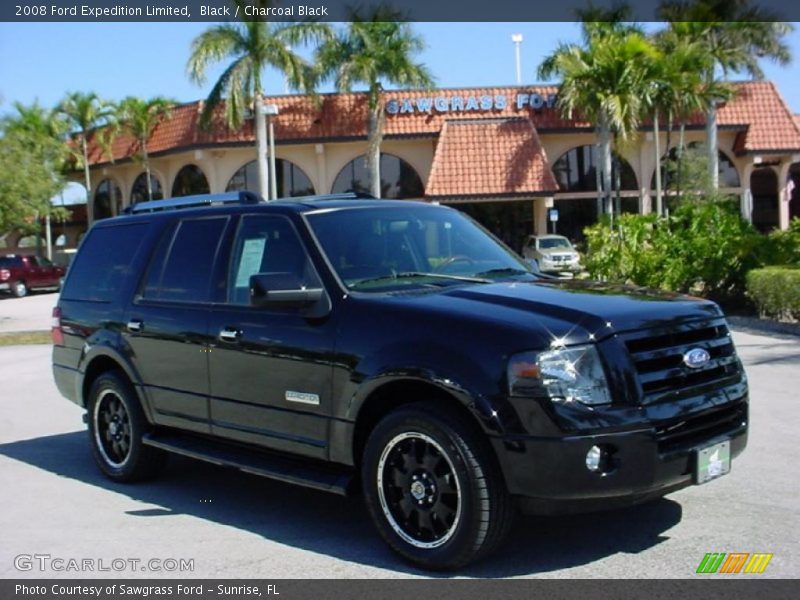 Black / Charcoal Black 2008 Ford Expedition Limited