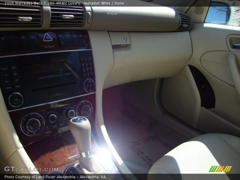 Alabaster White / Stone 2006 Mercedes-Benz C 280 4Matic Luxury