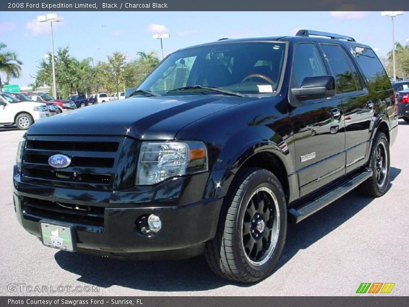 Black / Charcoal Black 2008 Ford Expedition Limited