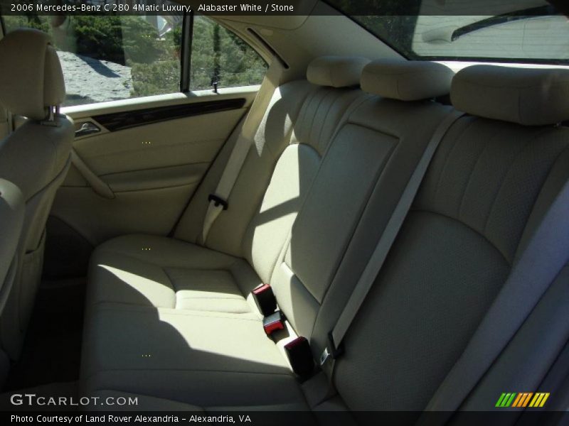 Alabaster White / Stone 2006 Mercedes-Benz C 280 4Matic Luxury