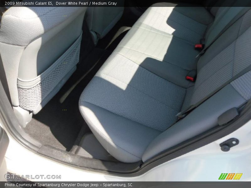 Dover White Pearl / Medium Gray 2009 Mitsubishi Galant ES