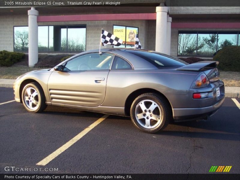 Titanium Gray Pearl / Midnight 2005 Mitsubishi Eclipse GS Coupe
