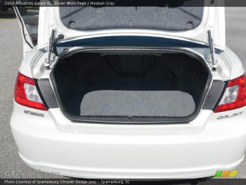 Dover White Pearl / Medium Gray 2009 Mitsubishi Galant ES
