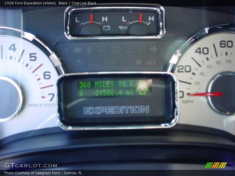 Black / Charcoal Black 2008 Ford Expedition Limited