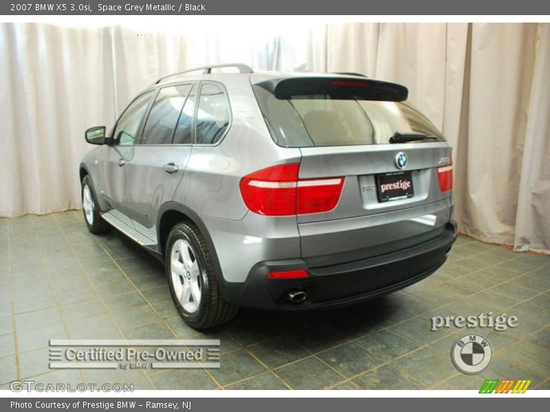 Space Grey Metallic / Black 2007 BMW X5 3.0si