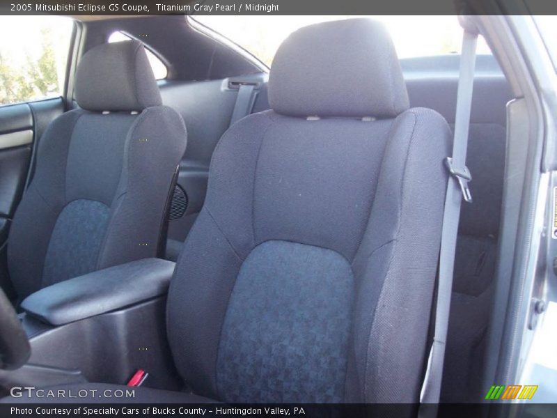 Titanium Gray Pearl / Midnight 2005 Mitsubishi Eclipse GS Coupe