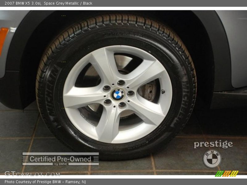 Space Grey Metallic / Black 2007 BMW X5 3.0si