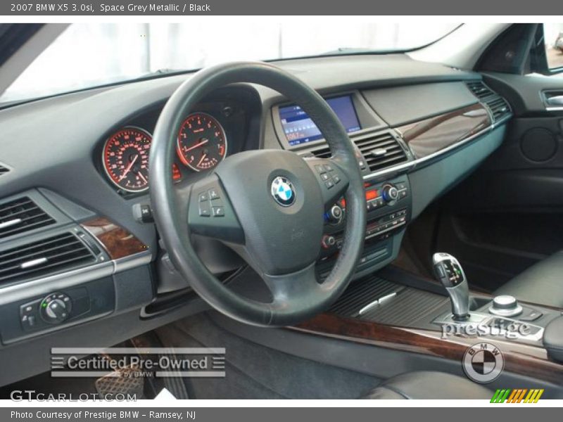 Space Grey Metallic / Black 2007 BMW X5 3.0si