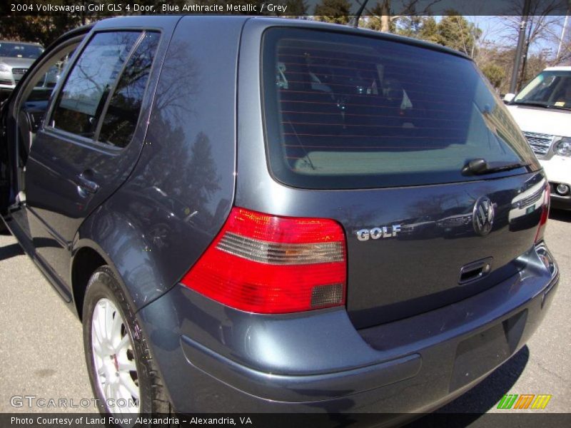 Blue Anthracite Metallic / Grey 2004 Volkswagen Golf GLS 4 Door