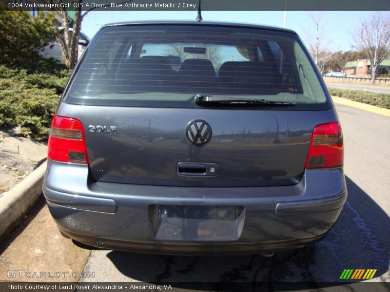 Blue Anthracite Metallic / Grey 2004 Volkswagen Golf GLS 4 Door