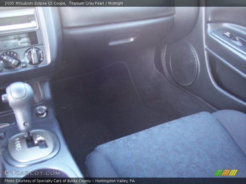 Titanium Gray Pearl / Midnight 2005 Mitsubishi Eclipse GS Coupe