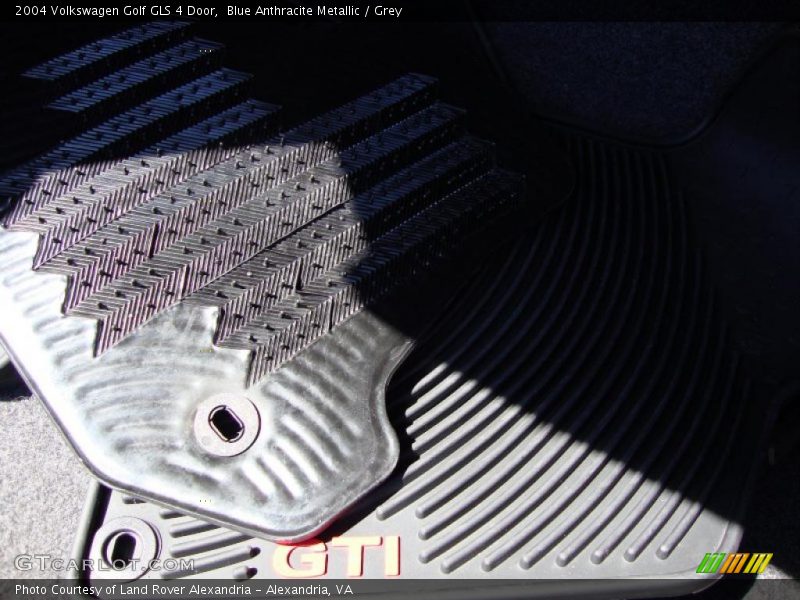 Blue Anthracite Metallic / Grey 2004 Volkswagen Golf GLS 4 Door