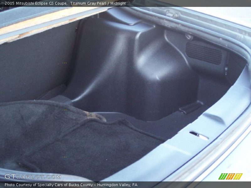 Titanium Gray Pearl / Midnight 2005 Mitsubishi Eclipse GS Coupe