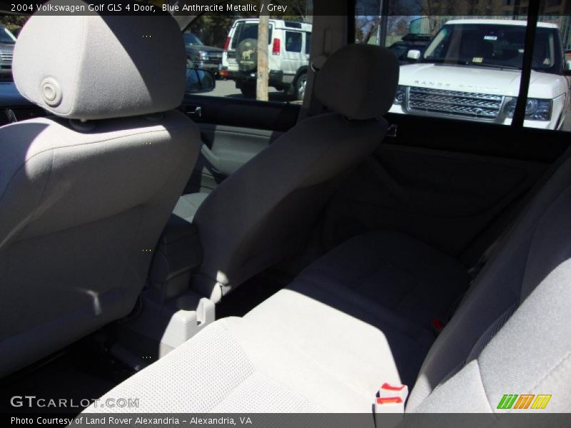 Blue Anthracite Metallic / Grey 2004 Volkswagen Golf GLS 4 Door