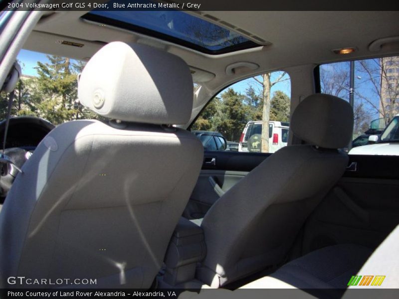 Blue Anthracite Metallic / Grey 2004 Volkswagen Golf GLS 4 Door