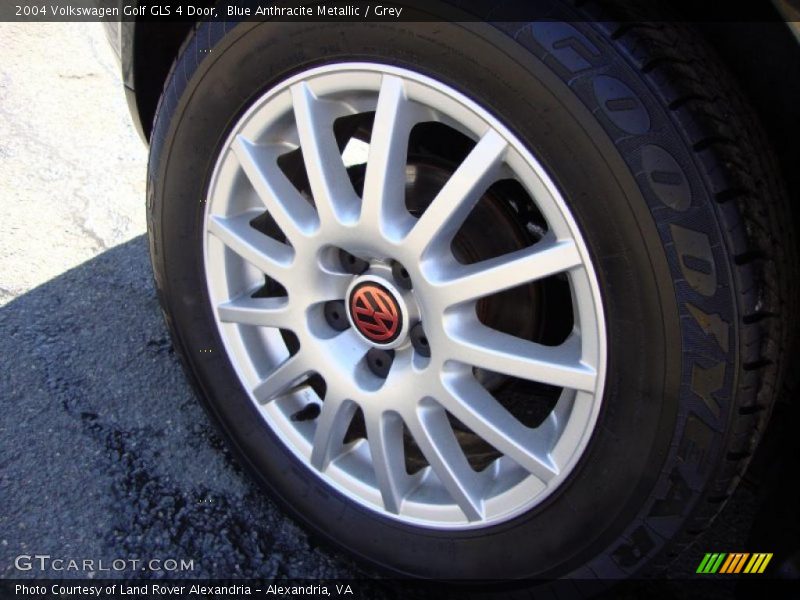 Blue Anthracite Metallic / Grey 2004 Volkswagen Golf GLS 4 Door